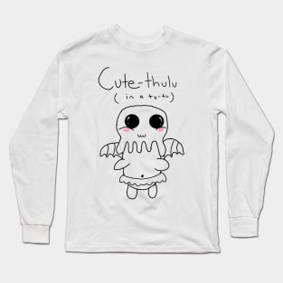 G33ktastic! - Ari (cute cthulhu) Long Sleeve T-Shirt